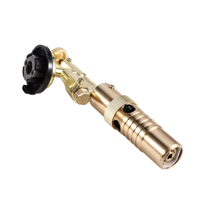 

AT05-Welding Torch Gas Burner Flame Torch Portable Adjustable Gas Torch Flame Torch Outdoor BBQ Welding Equipment
