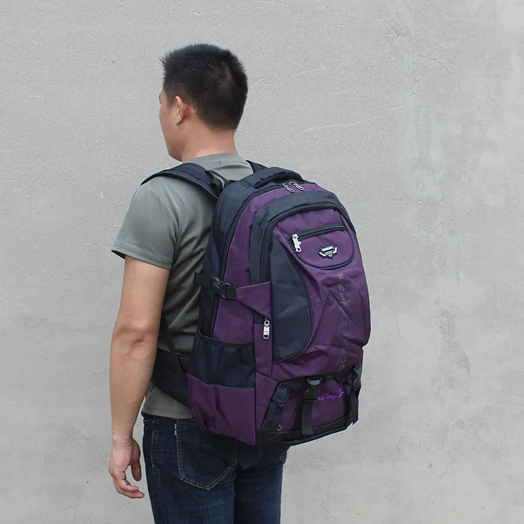Mochila impermeable de 70L y 85L para senderismo, bolsa deportiva de gran capacidad para escalar al aire libre, mochila de viaje para montañismo para hombres y mujeres
