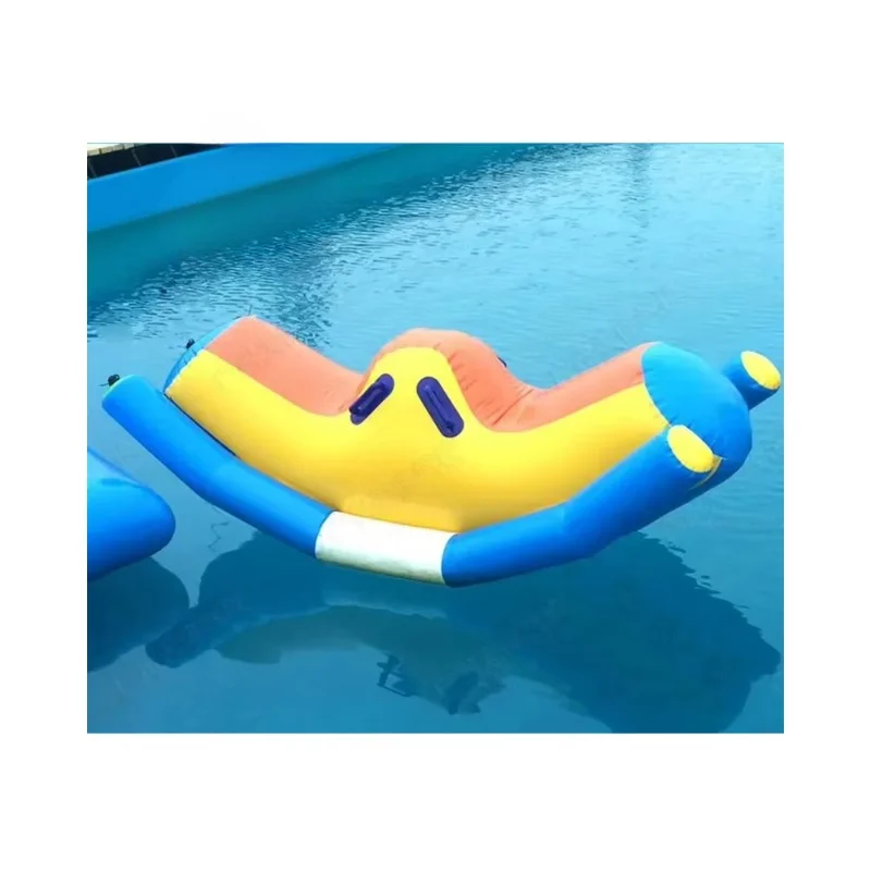 Inflatable Water Totter Slide Inflatable Seesaw For Water Games Large Inflatable