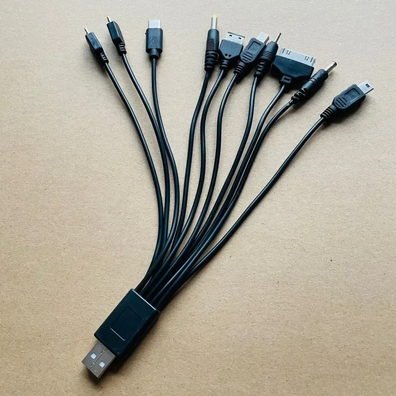 10 in 1 Multifunctional Charger USB Cables for iPod Motorola Nokia Samsung Sony Ericsson Consumer Electronics Data Cables