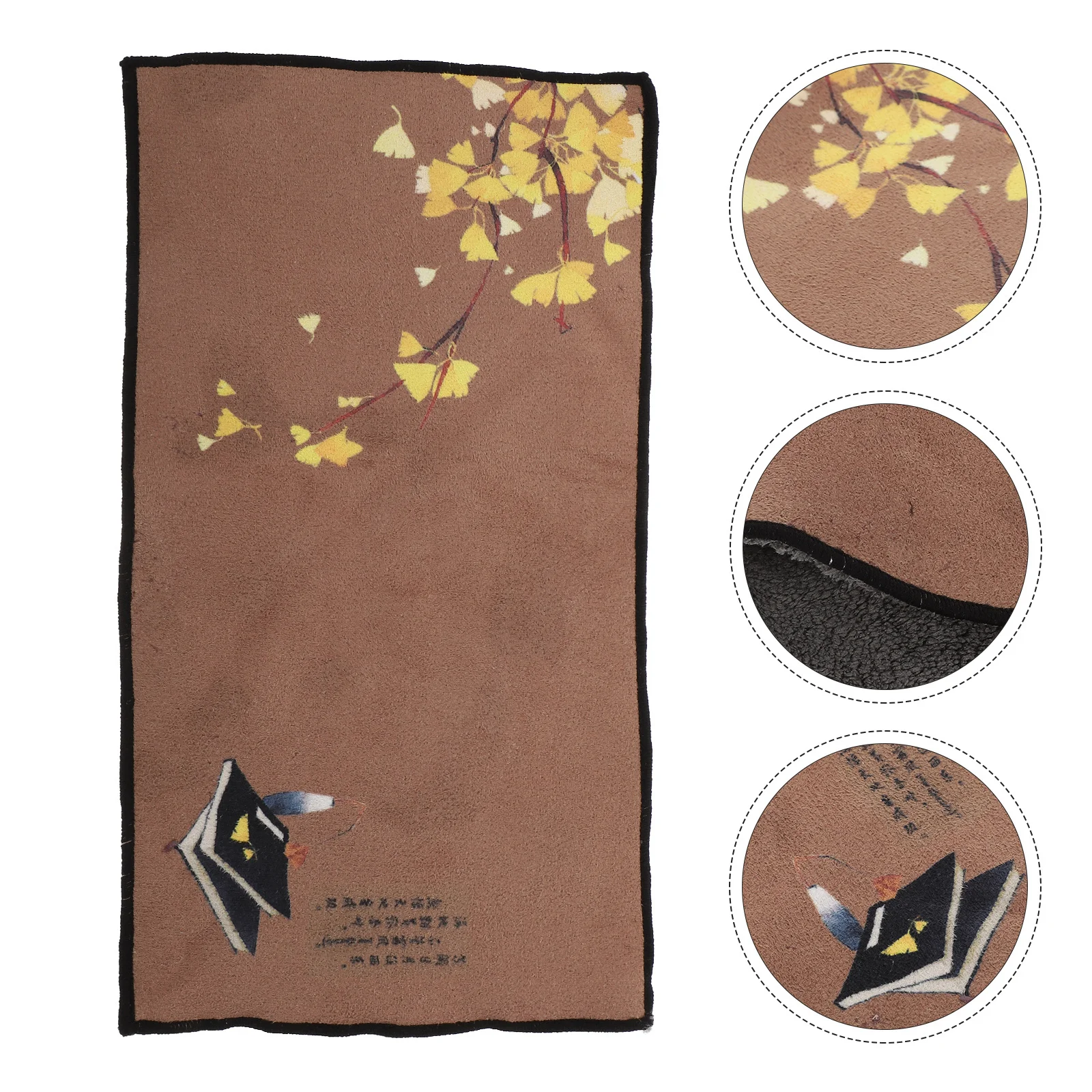 

Premium Cotton Tea Towel Hand-Embroidered Vintage Design Absorbent Kitchen Cleaning Cloth For Home Office Multipurpose