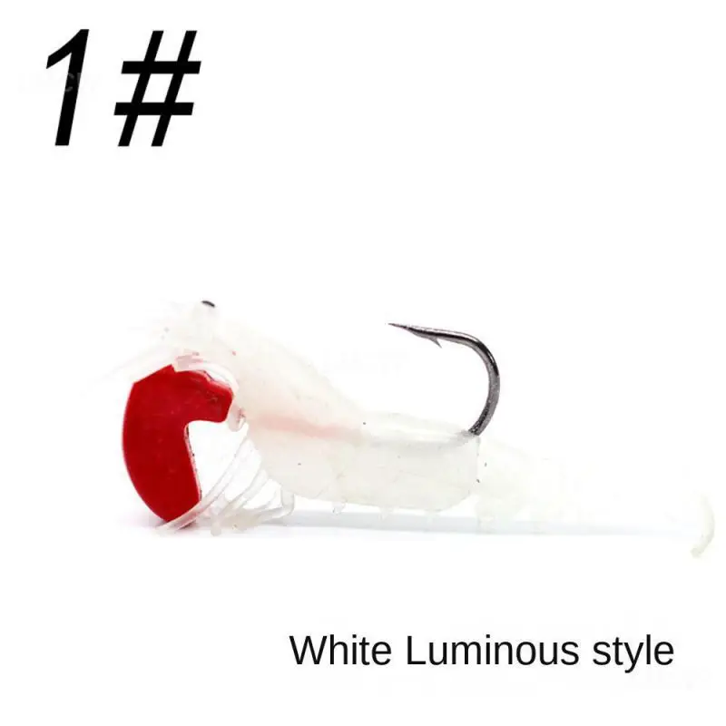 1~4PCS Luya False Bait Shrimp Jumping 15 G Bionic Bait Fishing Goods Fake Bait Head Luya Bait Fishing Accessories