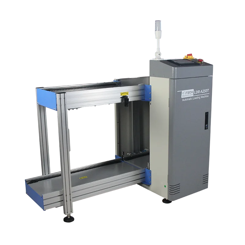 

Manufacturer Smt Assembly Line PCB Circuit Board Loader Machine High Efficient Automatic PCB Loader/Unloader 200W