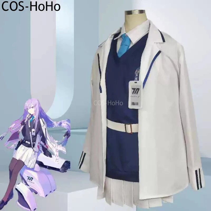 

COS-HoHo Blue Archive Shiraishi Kawara Game Suit Elegant Uniform Cosplay Costume Halloween Carnival Party Role Play Outfit