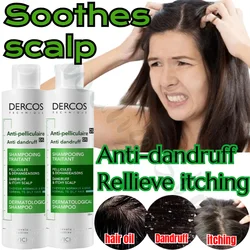Dercos Deep Cleansing Scalp Oil Control Fluffy Soothing Damaged Hair Moisturizing Smooth Scalp Care Shampoo 200ml