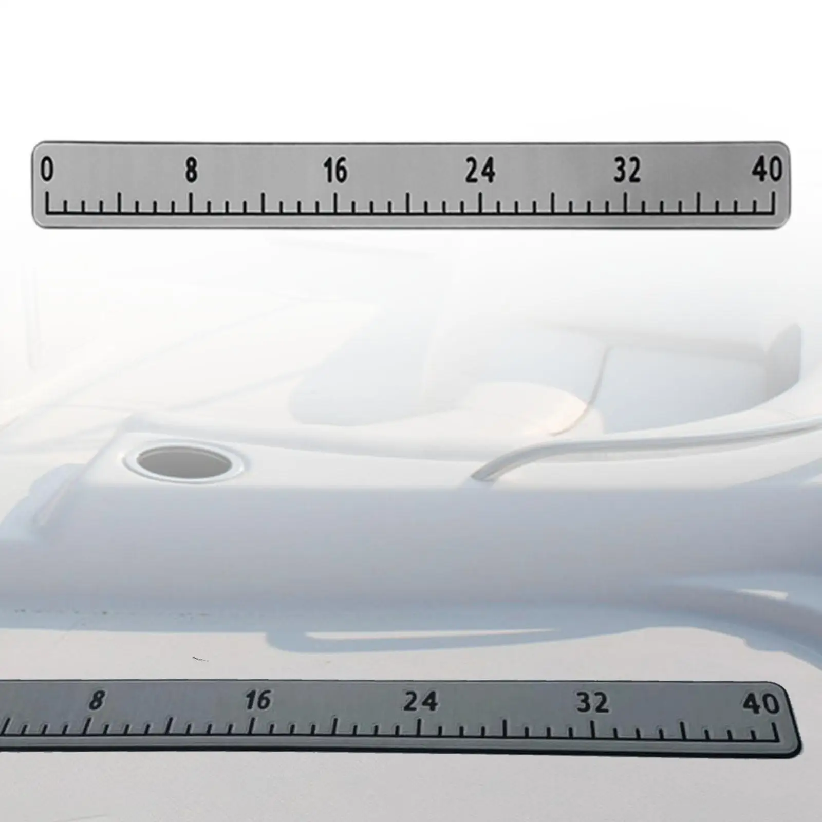 

Fish Ruler Fishing Measuring Ruler with Scale Easy to Clean Versatile Fishing Tackle Measure Device for Yachts Fishing Kayaks