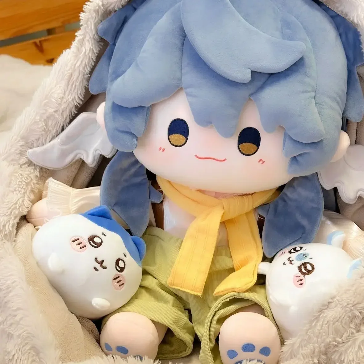 40 Cm Game Honkai: Star Rail Sunday Cute Sitting Doll Posture Plush Dress Up Cotton Doll Body Plushie Pillow Cosplay Toys Gift