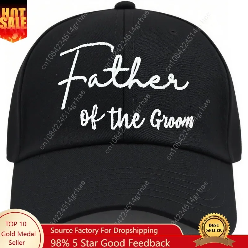 

Embroidered Adjustable Hat for Bridal Shower Wedding Engagement Anniversary Honeymoon Newlyweds Couples Gifts