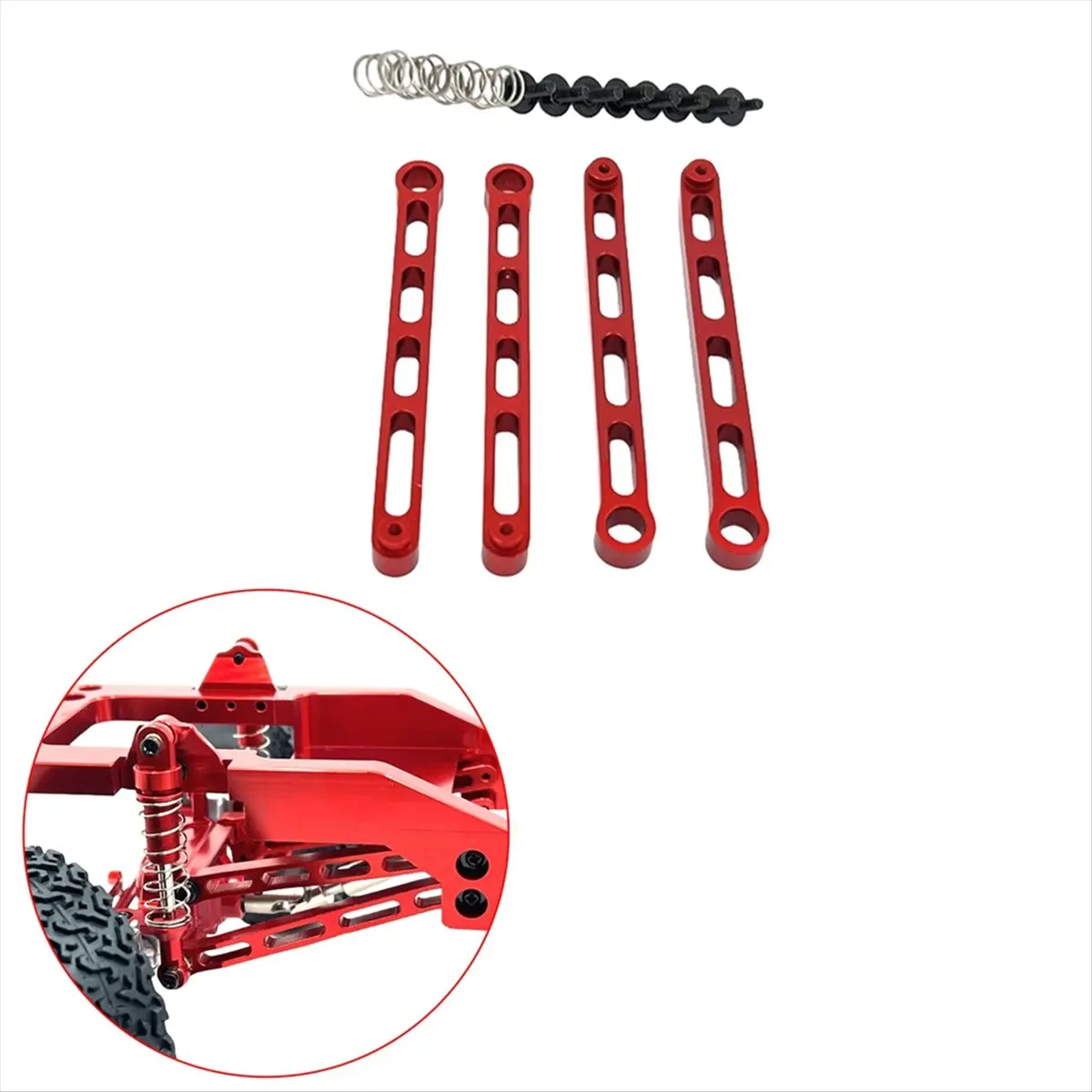 [A17I TOY] Zestaw naprawczy przedniej osi z drążkami kierowniczymi do tuningu samochodów RC 1/12 MN82T LC79 MN82S MN82Pro MN82 MN78 MN168, akcesoria do samochodów RC