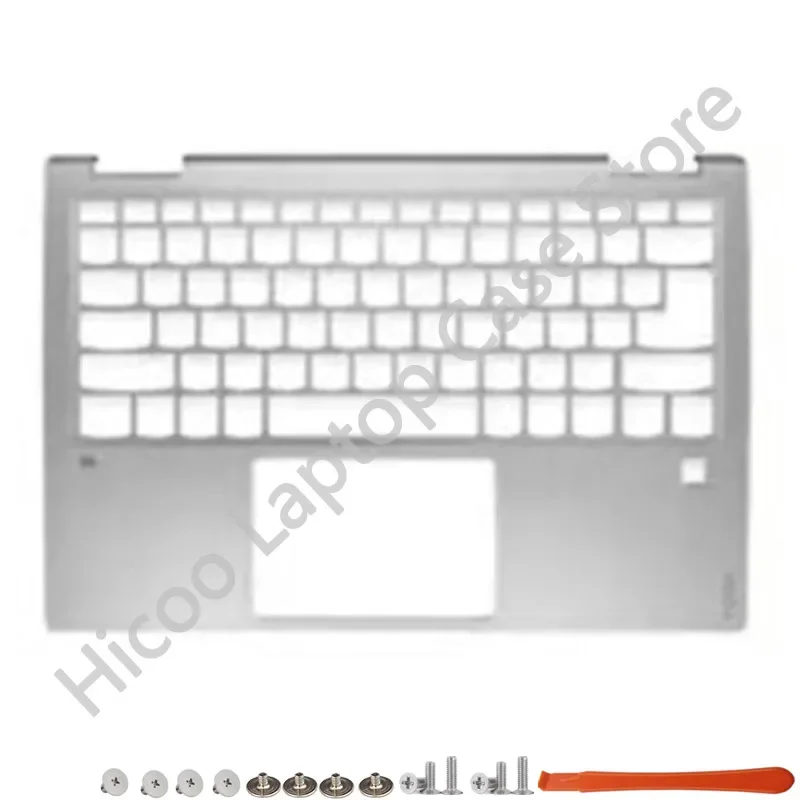 Imagem -03 - Tampa Traseira Lcd para Notebook Lenovo Descanso de Palma Tampa Inferior a c d Shell Dourado Prateado Cinza Lenovo Yoga 72013 720-13ikb 720-13ikb Novo