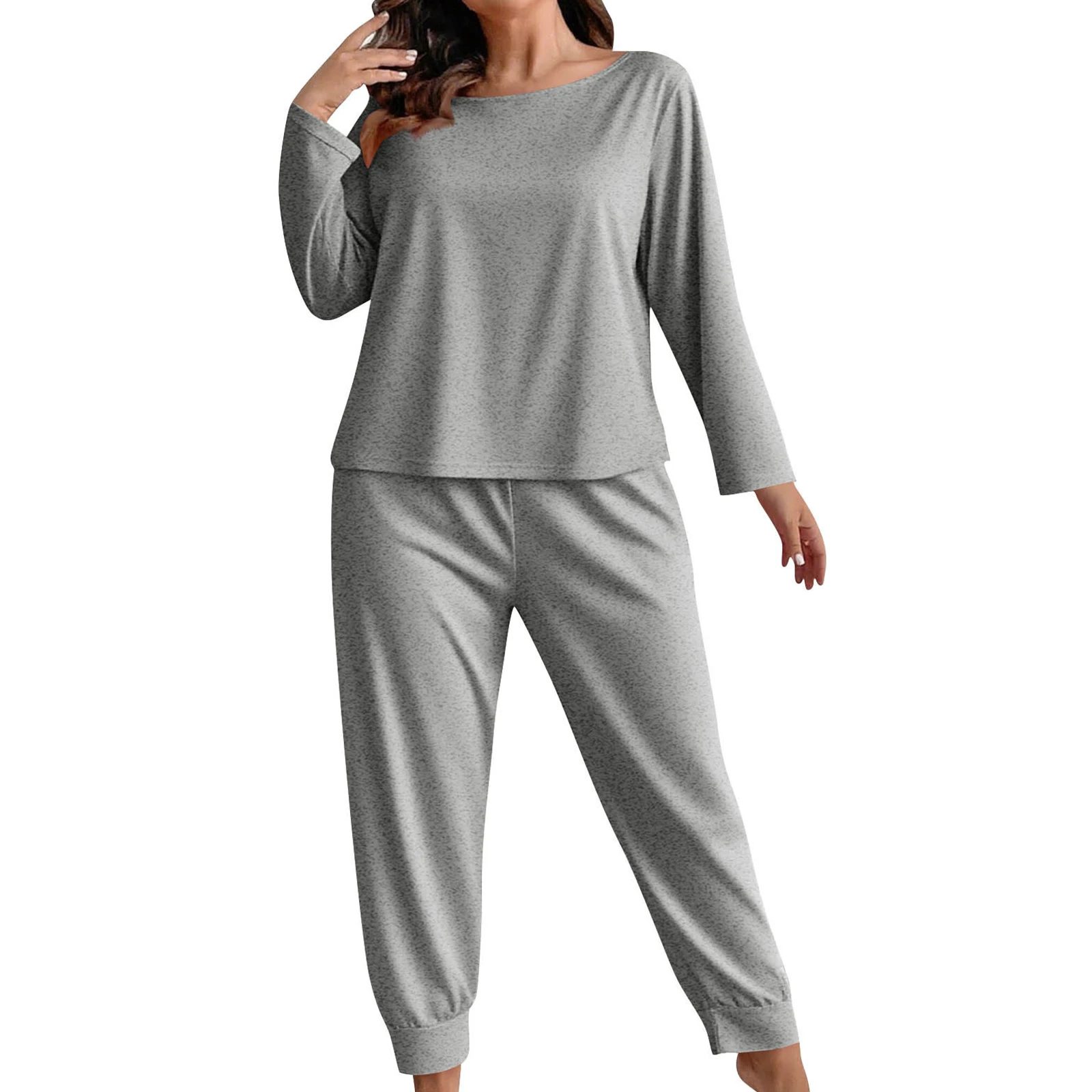 

Novelty Loose Pajama Set 2pcs Home Suits Pyjama Set Women High Elasticity Sleepwear Nightwear Casual Home Clothes Pijama