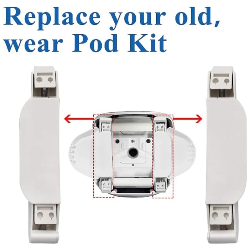 ทำความสะอาดสระว่ายน้ำด้านหน้าและด้านหลังชุดกรอบ Flaps Pods และ Pods รองเท้าสำหรับ AXV417WHP AXV604WHP AXV414P อุปกรณ์เสริม 918D