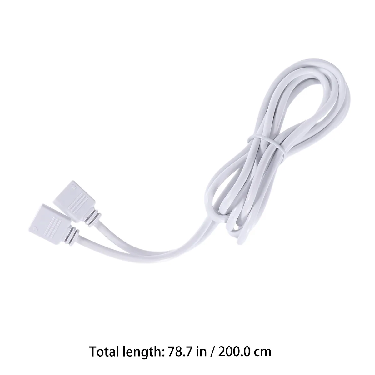 4Pcs Light Strip Extension Cord Connector Extension Cable for Smd 5050 3528 Rgb LED Strip Easy Install No Welding Durable