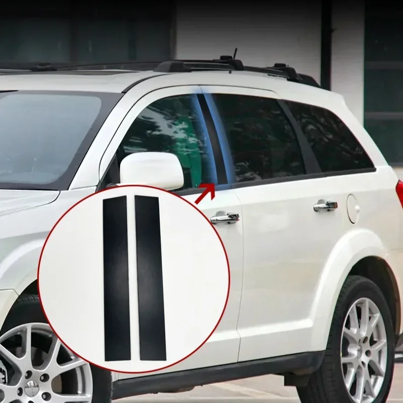 

For 08-16 Town Country 08-20 Grand Caravan 5020664AA RH & LH Door Applique B Pillar Trim