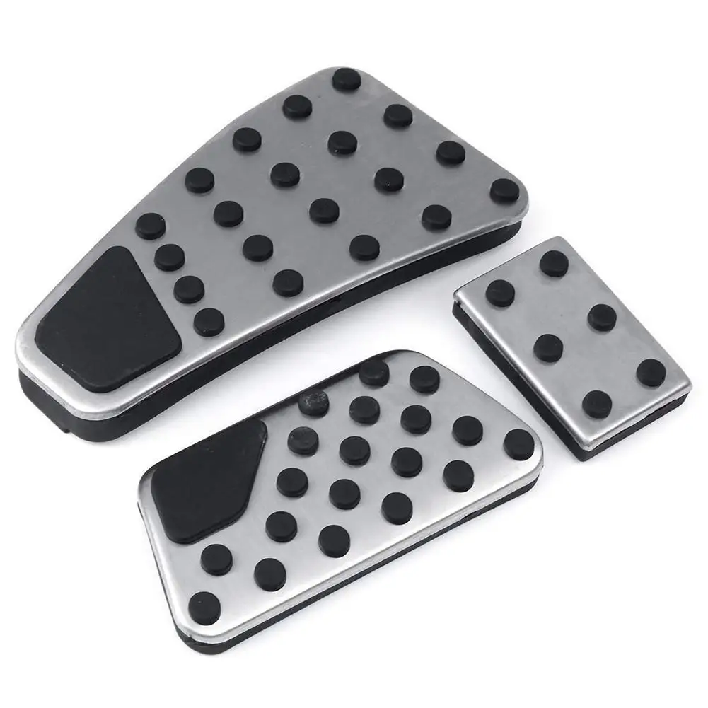 

Accelerator Gas Pedal Brake Pedal Cover Foot Pedal Pads Kit for Ram 2011-2019 1500 2500 3500