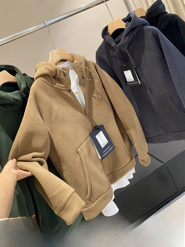 

Thiened 620 г зимнепроницаемая двусторонняя повседневная куртка с капюшоном для мужчин и женщин, модная длинная куртка-све све, подставка