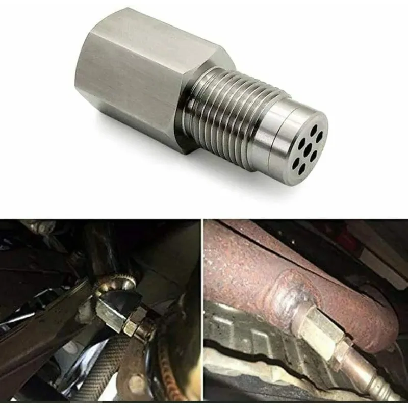 

1PC Oxygen Sensor Adapter Fixed Catalytic Grid Oxygen O2 Sensor Interval Adapter Mini Catalytic Exchanger