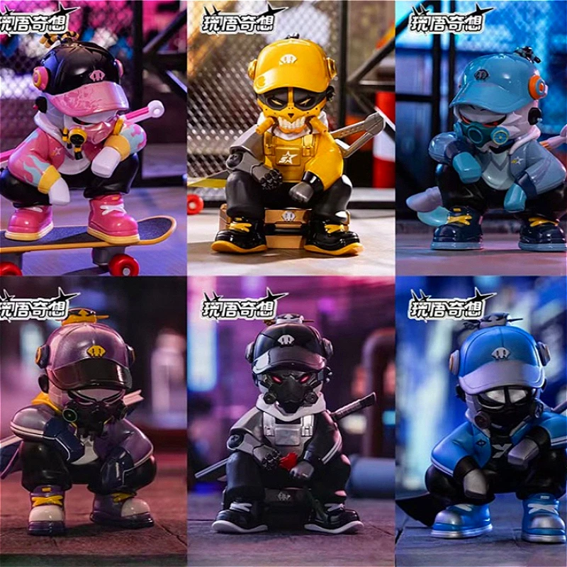 

Aceles Three Kingdoms Series Blind Box Cute Exquisite Mystery Doll Surprise Figure Toy Cool Desktop Model Decor Collection Gifts