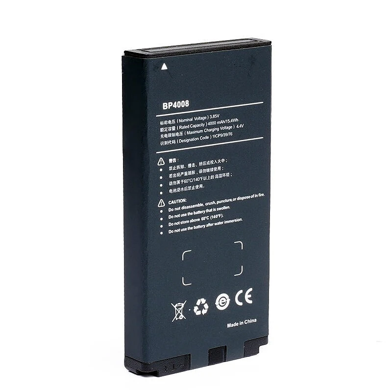 BP4008 Walkie Talkie Li-ion Battery 3.85V 4000mAh Rechargeable Battery for Hytera HYT PNC360 PNC380 Two Way Radios Extra Battery