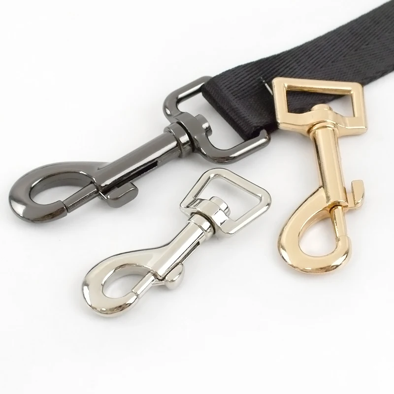 5/10/20 Stück 15/20/25mm Hundehalsband Metall-Karabinerhaken Haustierleine Karabiner Schlüsselanhänger Outdoor Drehverschluss DIY Hardware-Zubehör – Detail 5