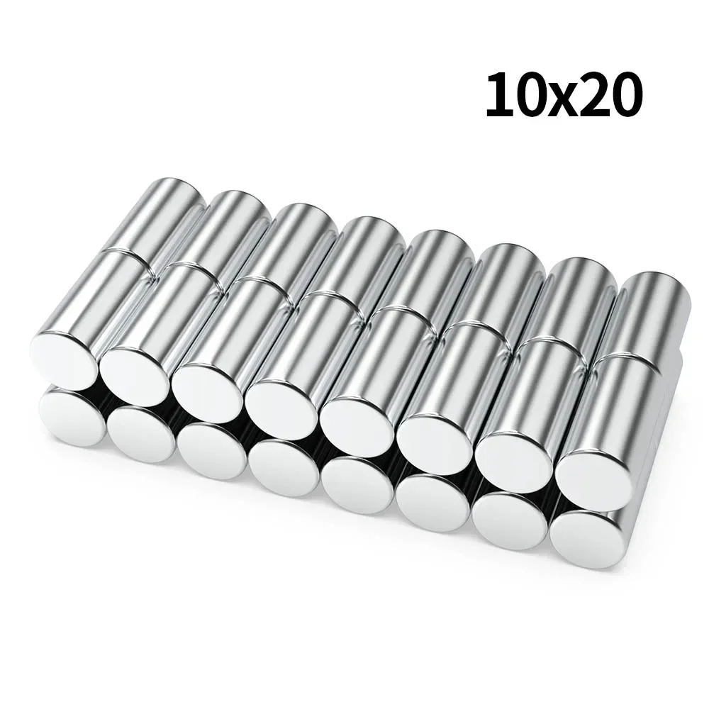

10x20mm N35 Super Strong Neodymium Magnet Round NdfeB Powerful Permanent Magnetic imanes Refrigerator Magnets 10*20