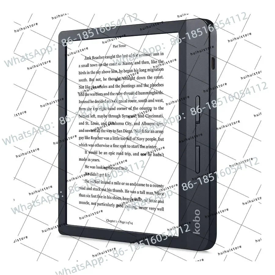 

7-дюймовый электронный читатель KOBO Libra H2O Ebook 300PPI N873 IPX8 Водонепроницаемый сетевой экран Carta HD EInk ComfortLight PRO Kindle Электронная Книга