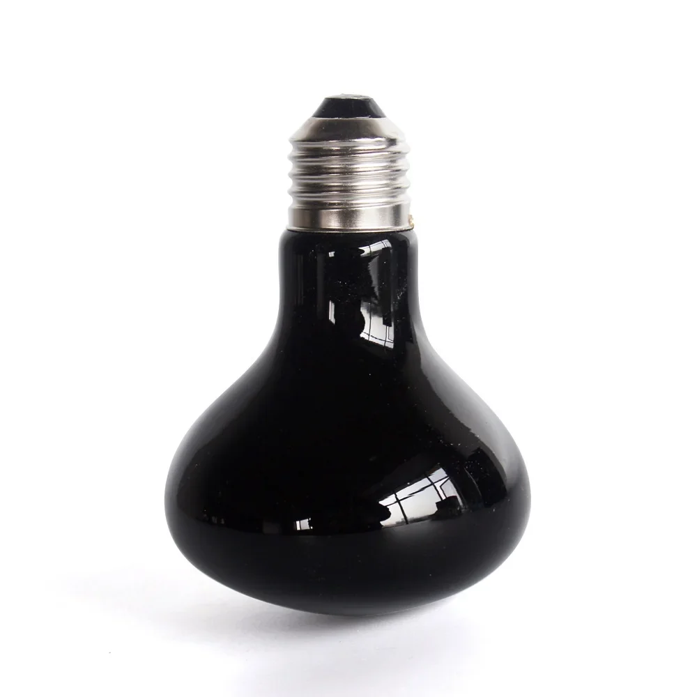 Reptile UVA Infrared Moonlight Heat Lamp Terrarium Heat Bulb Basking Bulb Spot 25W-100W Chameleon Turtle Lizard Snake Light view 4