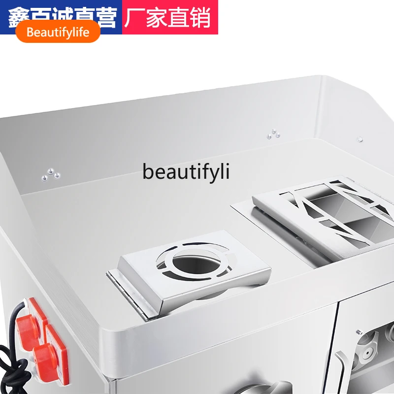 

A55 Коммерческая мясорубка, трехцелевая многофункциональная нарезка из нержавеющей стали, электрическая клизма с фаршами