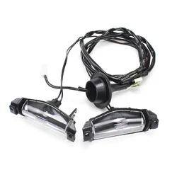 KUMMYY  Rear License Plate Lights assembly with Bulb fit For Mazda 3 2003 2004 2005 2006 2007 2008-2013