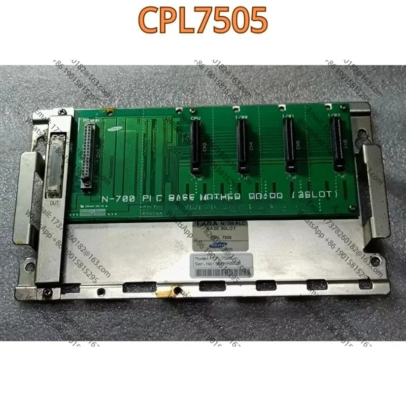 

Second hand PLC motherboard CPL7505 functional test OK, fast delivery