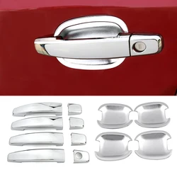 For Chevy Chevrolet Trax / Tracker 2013 2014 2015 Chrome Door Handle Covers & Door Bowl Covers Car Decorate For Holden Trax