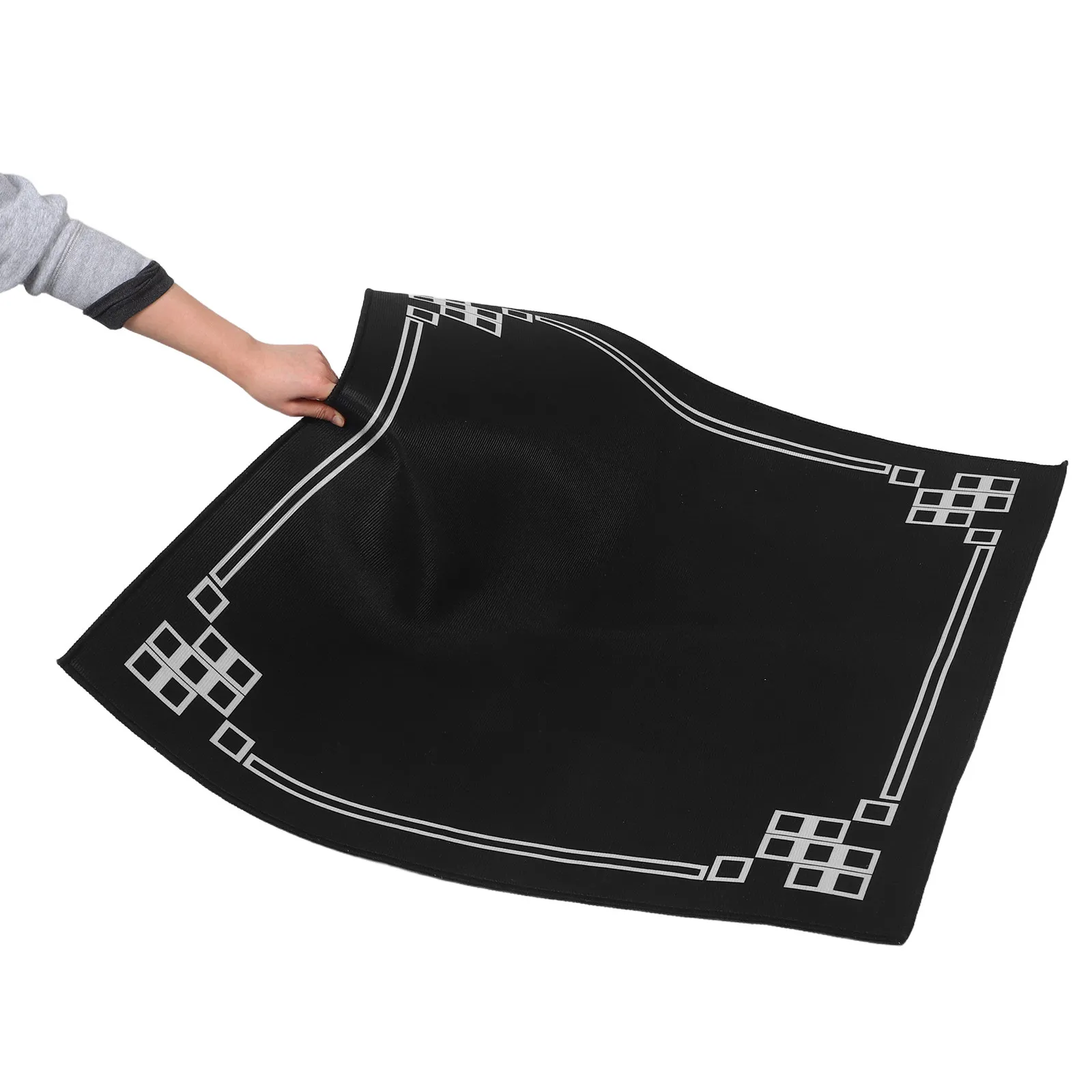 Large Square Mahjong Mat 90x90cm Spill Resistant Surface Perfect for Party Gathering Portable Square Mahjong Game Board Cover