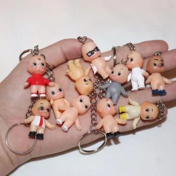 手作りのカワイイベビードールキーホルダー奇妙なが好きです、1個