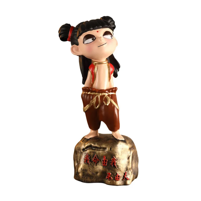 

Nezha devil children playing the sea table ornament is born to fetter Internet celebrities cute creative tide play gift ornament