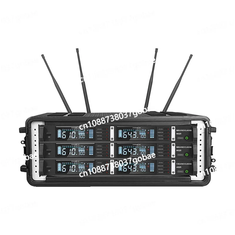 PE plastic portable shockproof and pressure-resistant empty box power amplifier 4U microphone cabinet microphone 6U chassis