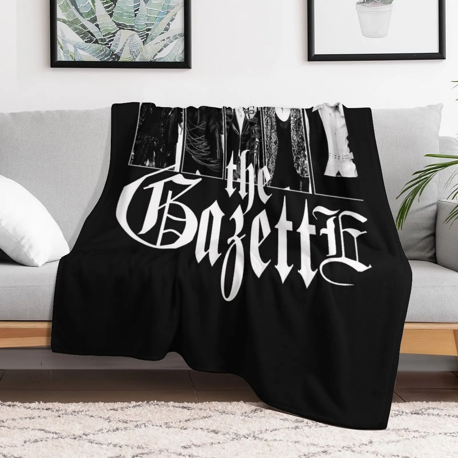 The Gazette Japan Rock Band T-shirt classique Throw Blanket Nap Furry Thins Weighted Blankets