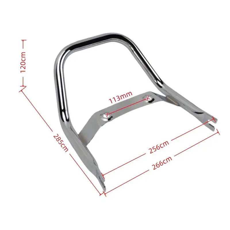 For Honda Monkey 125 2018-2025 Motorcycle Seat Grab Handlebar Hand Rail Rear Luggage Rack Support Shelf Cargo Brackets
