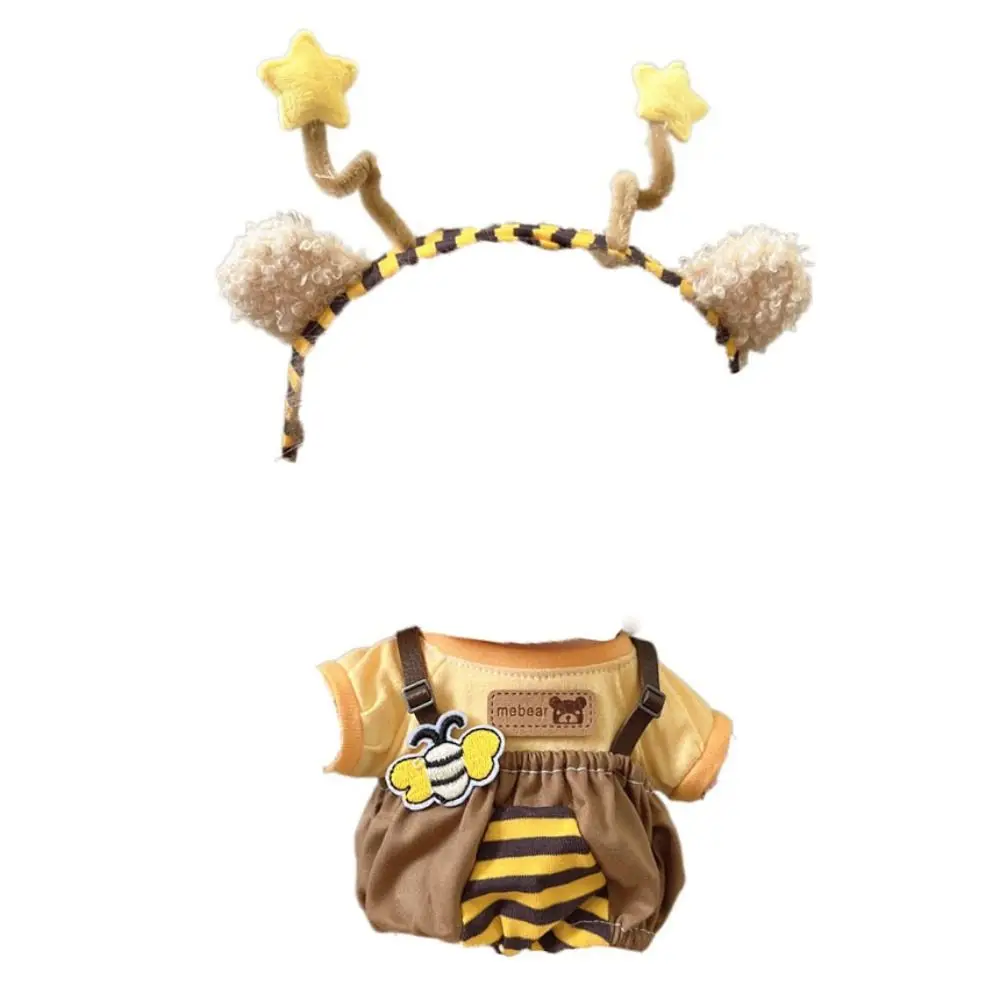 

1 set Dress Up 20cm Cotton Clothes DIY Clothing Kawaii Star Clothes Suit Outfit Lovely No Attributes Clothes Children's Gift
