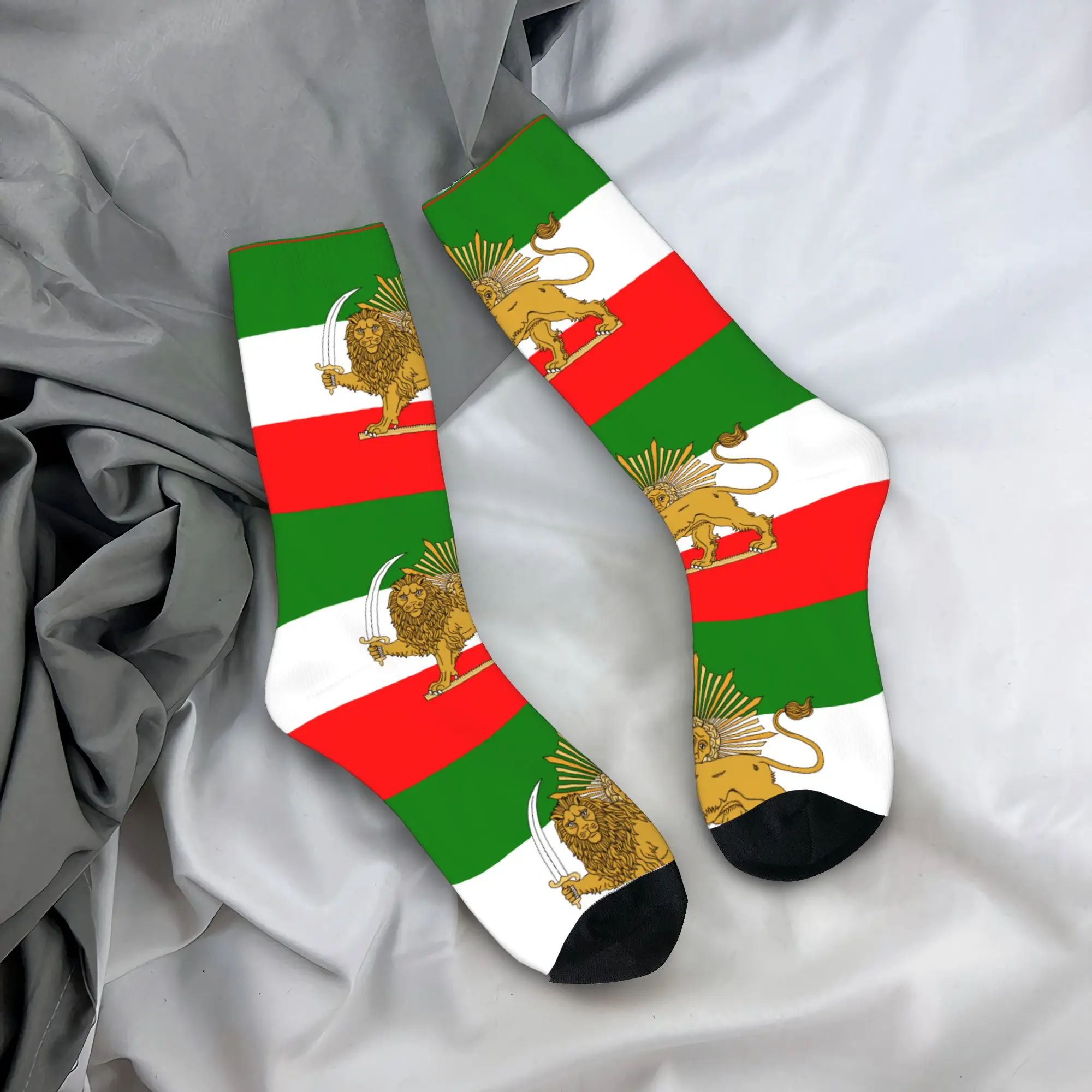 

Носки с флагом Ирана, готические носки, зимние противоскользящие носки для пар, удобные носки для активного отдыха