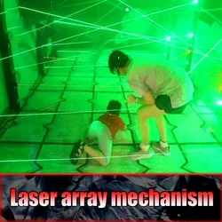 Real-Life Props for Escape Room，arcade games , Laser Array Props, The Alarm will Sound when the Laser is touched
