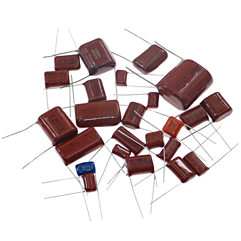 

200pcs 25Types 630V CBB Metal Film Capacitors Assortment Kit 102 332 472 682 103 223 393 473 683 104 224 334 474 684 824 105 225