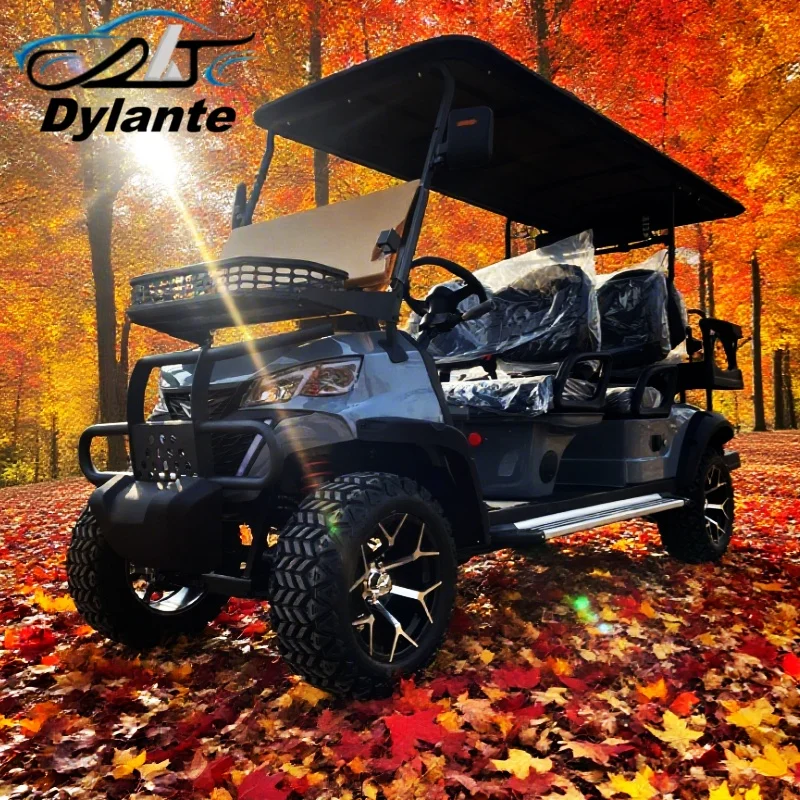 High Speed ​​High Quality Lithium Electric Club Car Wholesale Electric Golf Cart Equipped With Vacuum 14-Inch Off-Road Tires