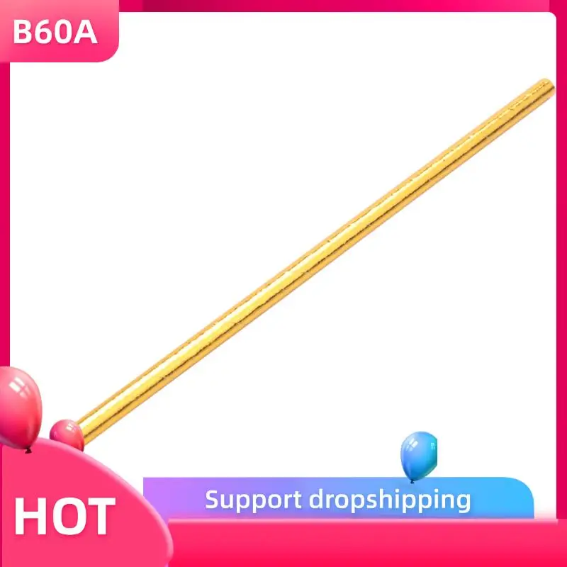 

B60A Gold Foil Paper Straws, Biodegradable Disposable Party Drinking Straws, Pack Of 2000 Holiday Celebrations