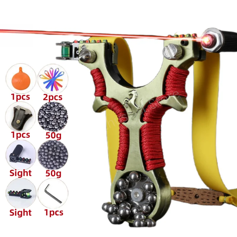 

Outdoor Hunting Resin Catapult Shooting Hunting Catapult Entertainment Accessories Toy Flat Rubber Band