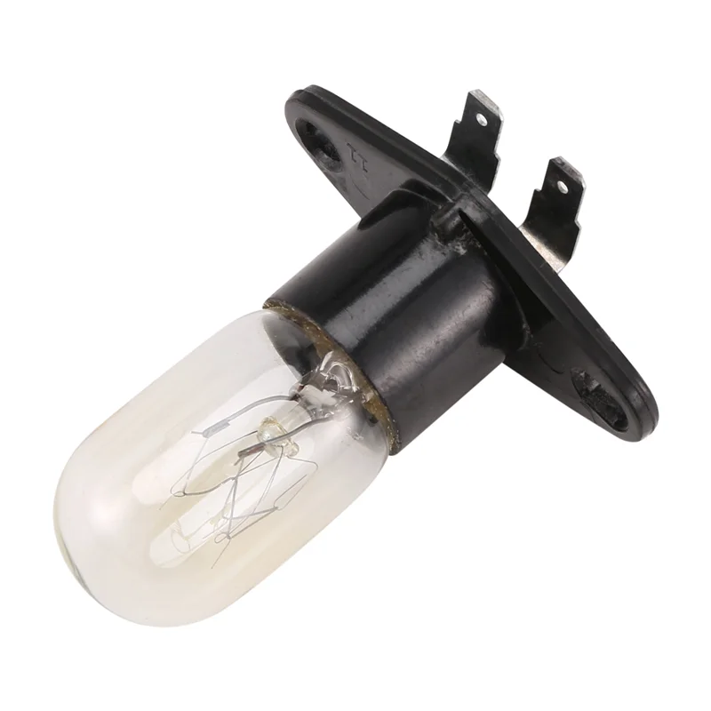 A61I 1Pc Microwave Oven Global Light Lamp Bulb Base Design 250V 2A Replacement Universal
