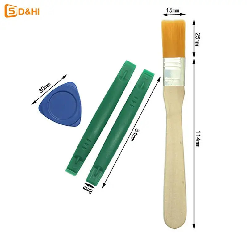 T6 T8H T10H Screwdriver Tool Kit with Prying Tool and Cleaning Brush Repair PS3 PS4 Controller