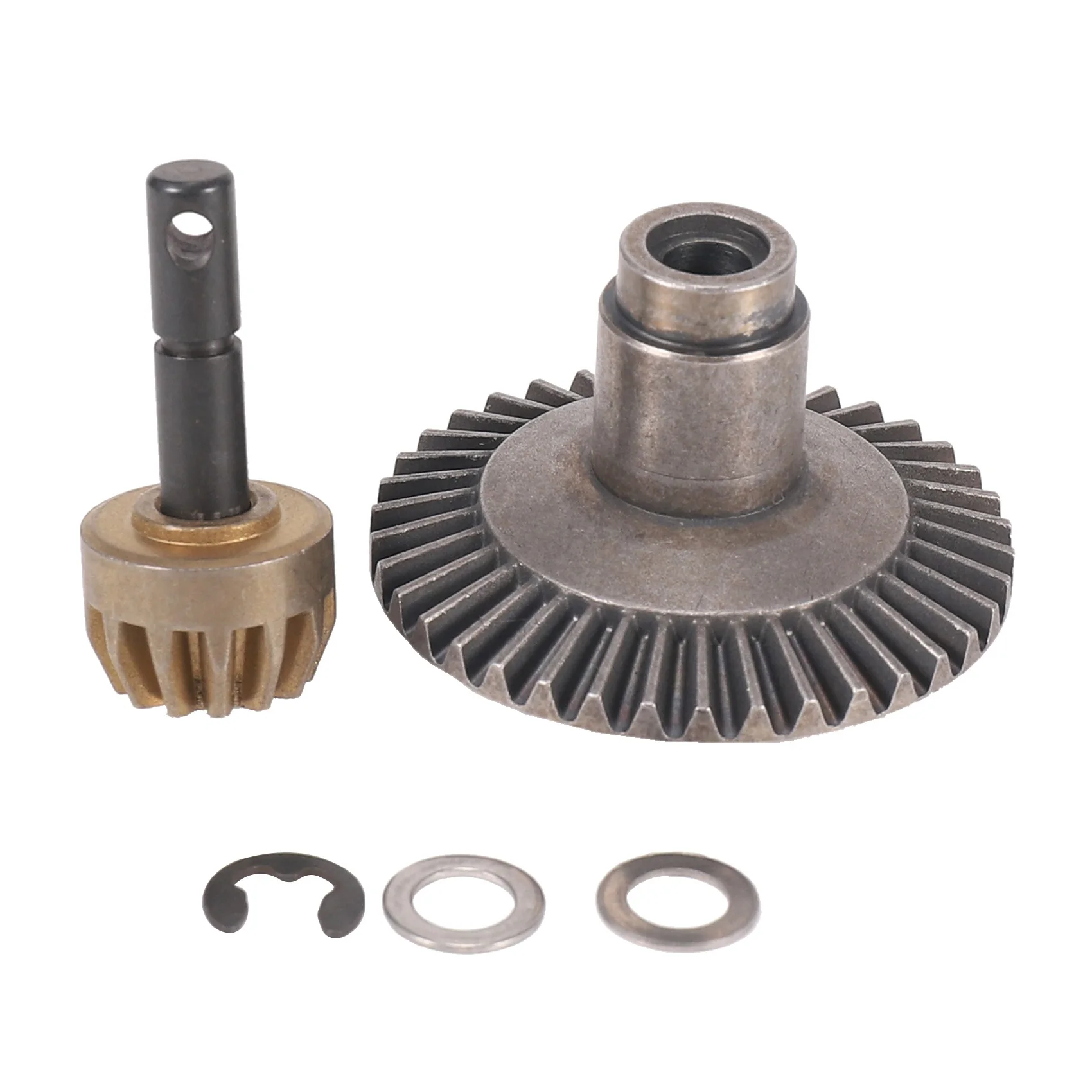 13T 38T Metal Crown Gear Motor Differential Main Gear Combo for Front Rear Axle AXIAL SCX10 90021 90022 Off-Road RC Truck