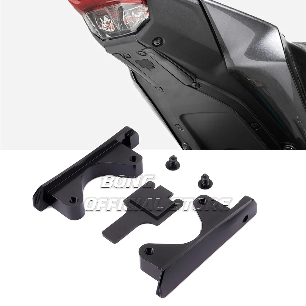 MT-09 Tail Tidy For YAMAHA MT-09/SP MT09 (Gen 4)2024 2025 Low-Mount Fender Eliminator Tail Tidy License Plate Holder image 3