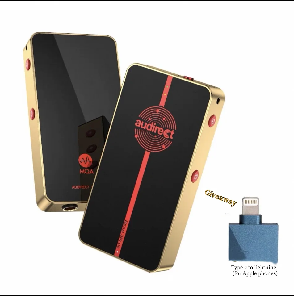 

Audirect Beam 3Plus Flagship portable DAC and headphone amplifier