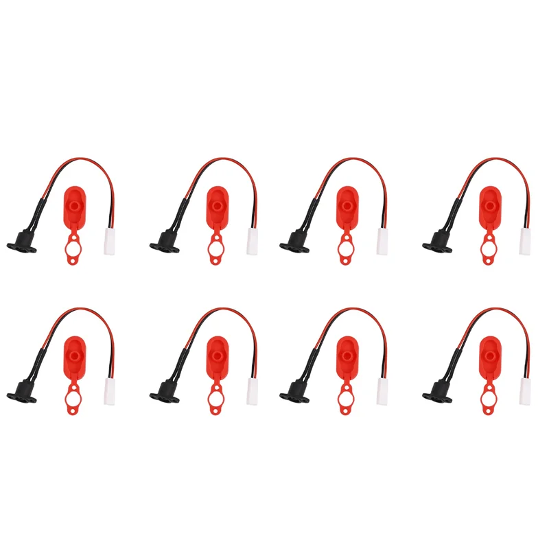 

H5-8X For Xiaomi Mijia M365 Electric Scooter Charging Hole Cover With Charging Cable Charging Port Plastic Waterproof Cover